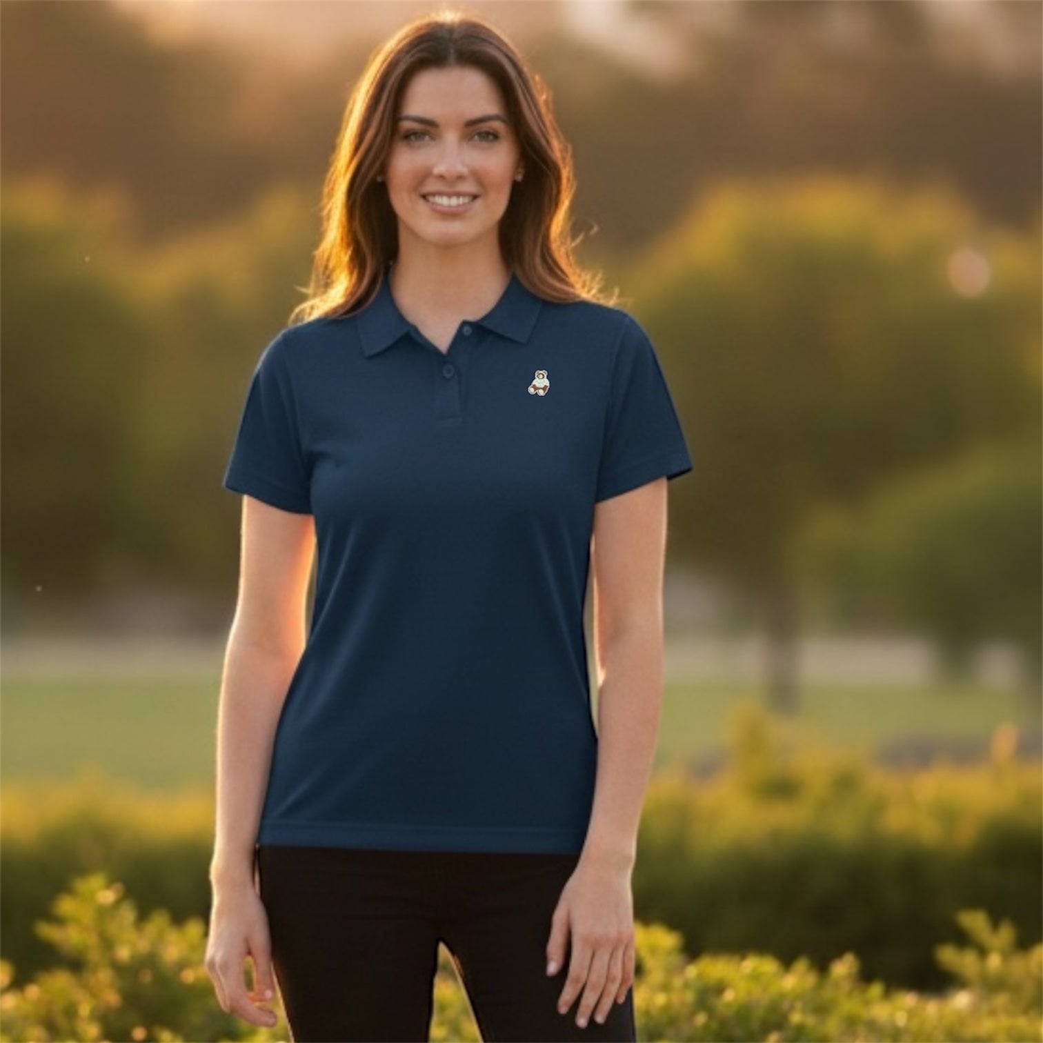 WOMEN’S PIQUE POLO