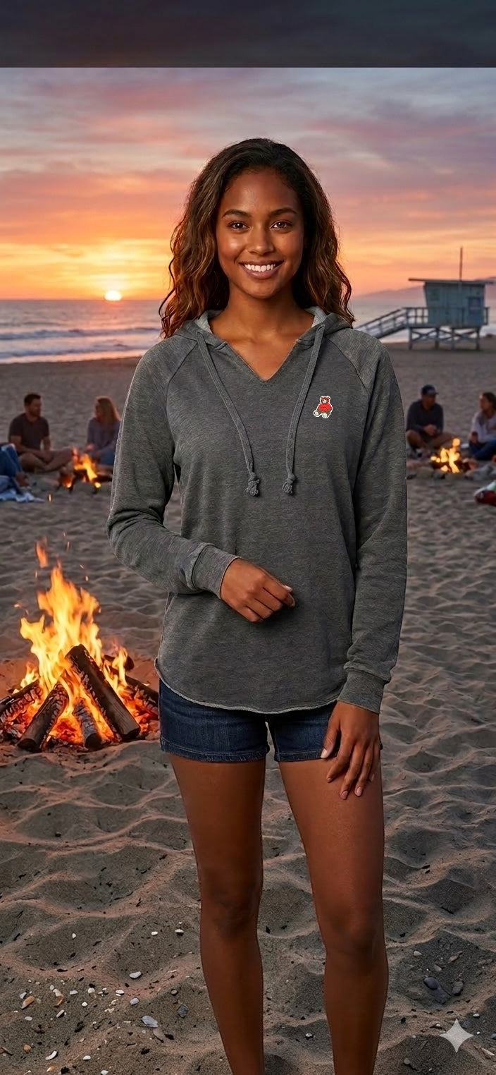 Women's Cali Wave Wash Hooded Pullover