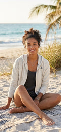 Women’s Cali Wave Wash Zip Hoodie