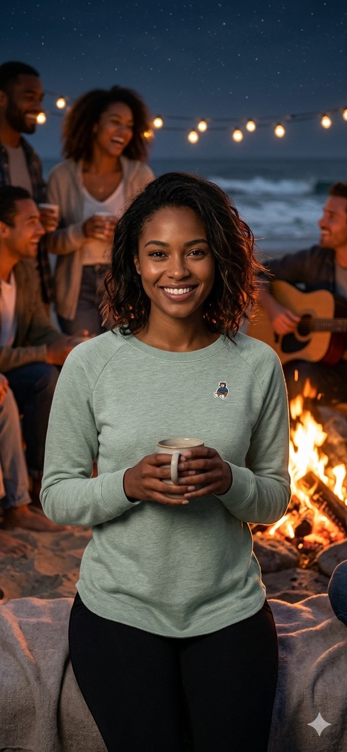 Women’s Cali Wave Wash Crewneck