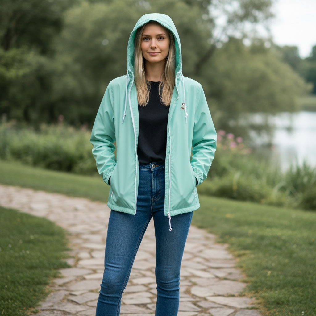 Lightweight Windbreaker Jacket