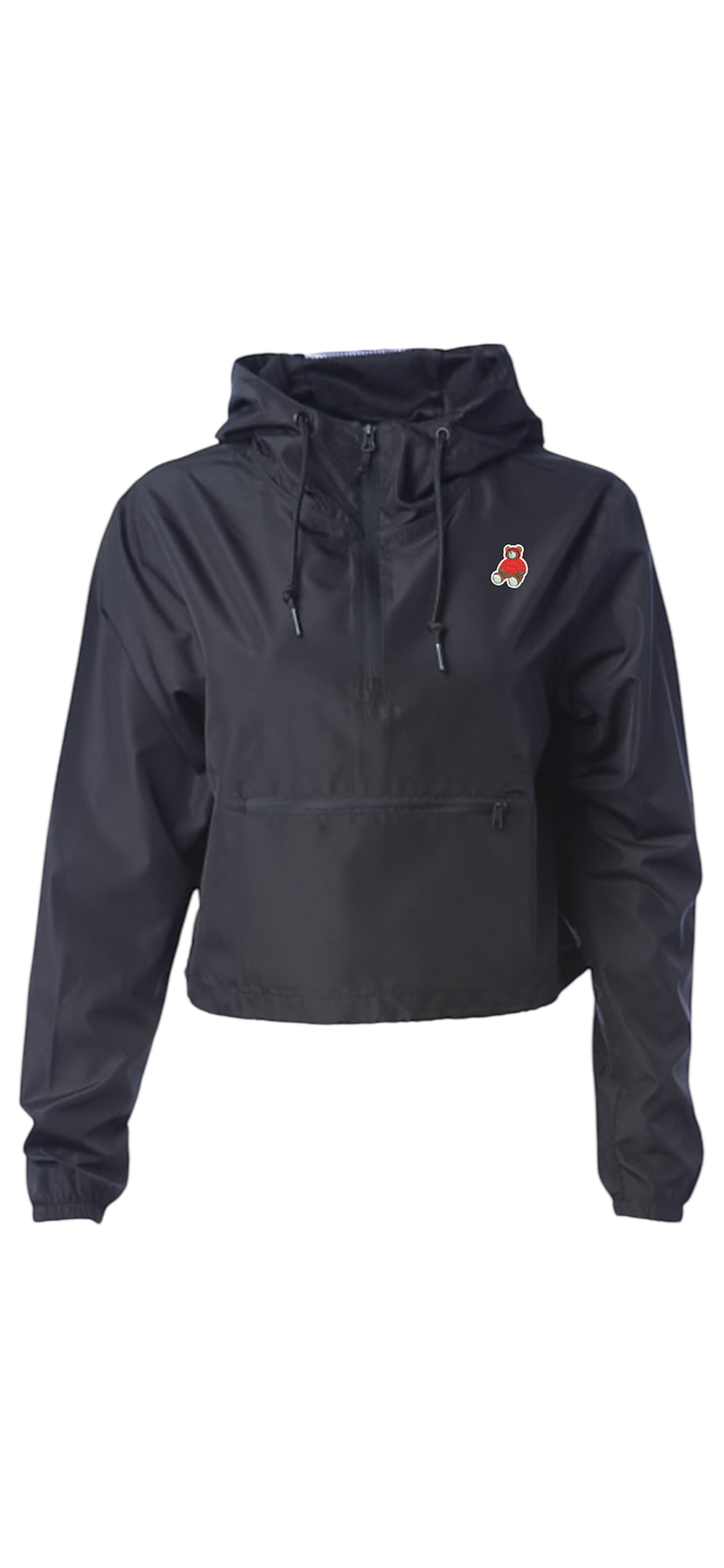 WOMEN'S LIGHTWEIGHT CROP WINDBREAKER