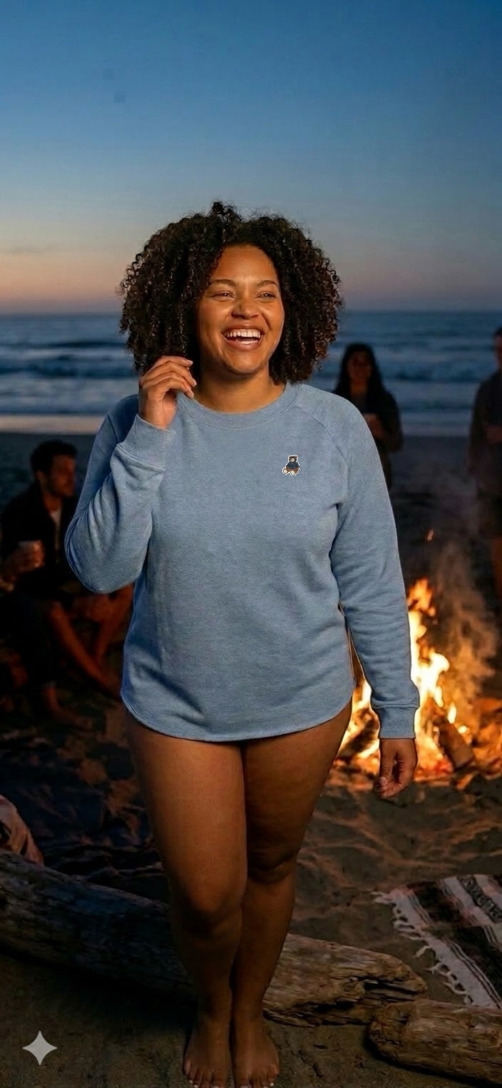 Women’s Cali Wave Wash Crewneck