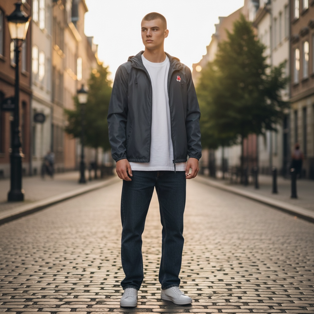 Lightweight Windbreaker Jacket