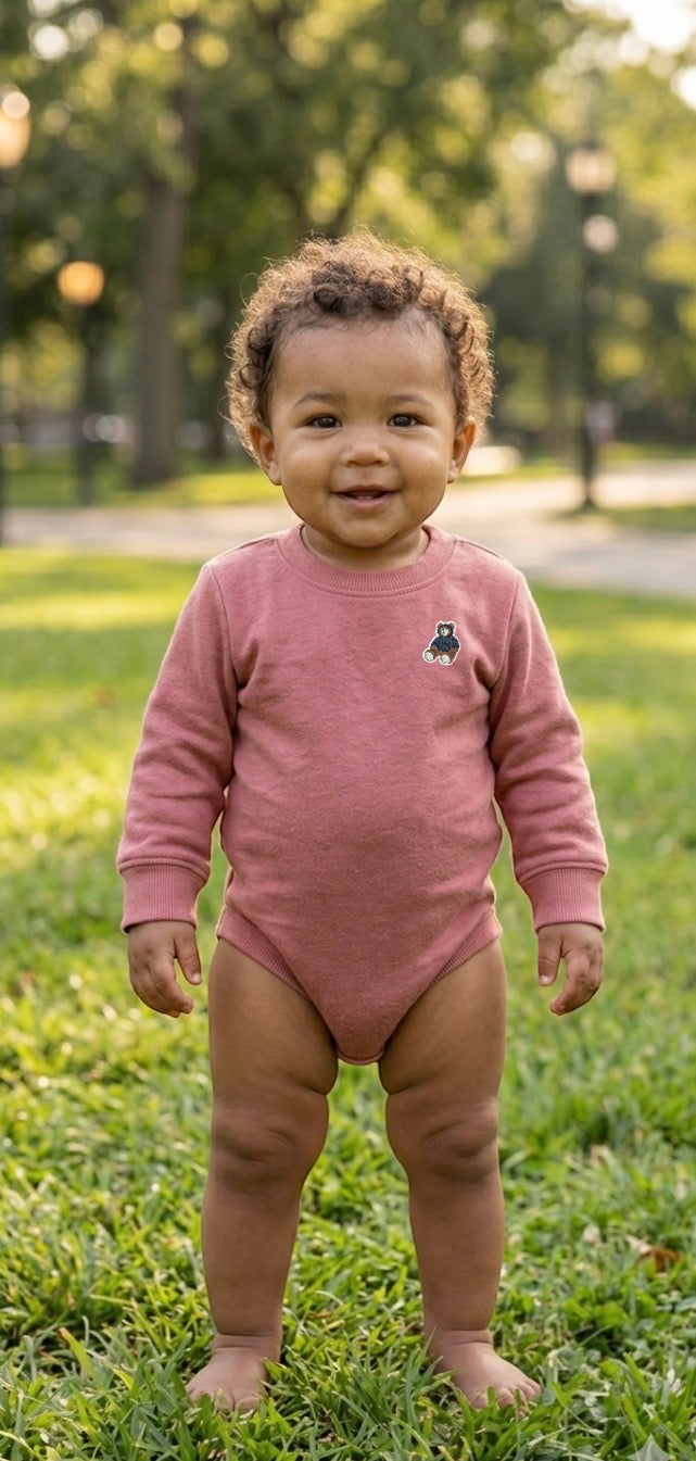 Infant Long Sleeve Fleece Bodysuit