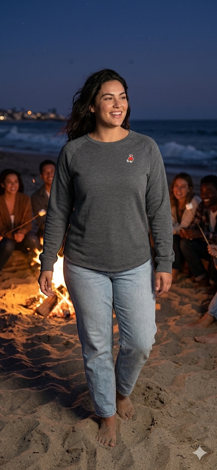 Women’s Cali Wave Wash Crewneck