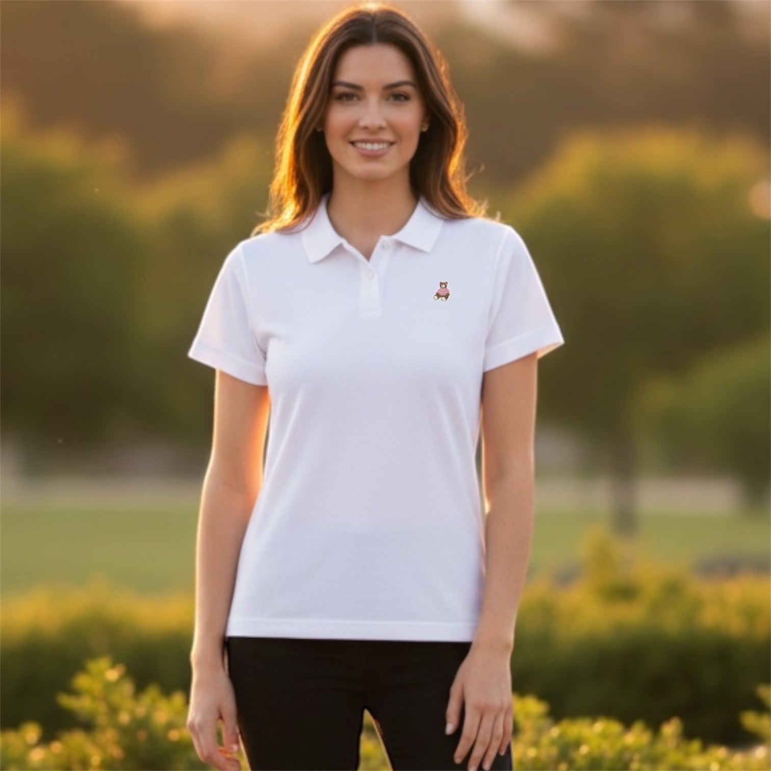 WOMEN’S PIQUE POLO