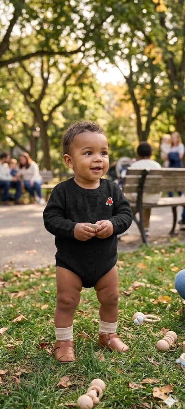 Infant Long Sleeve Fleece Bodysuit