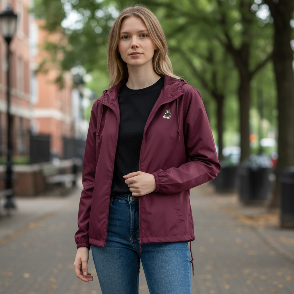 Lightweight Windbreaker Jacket