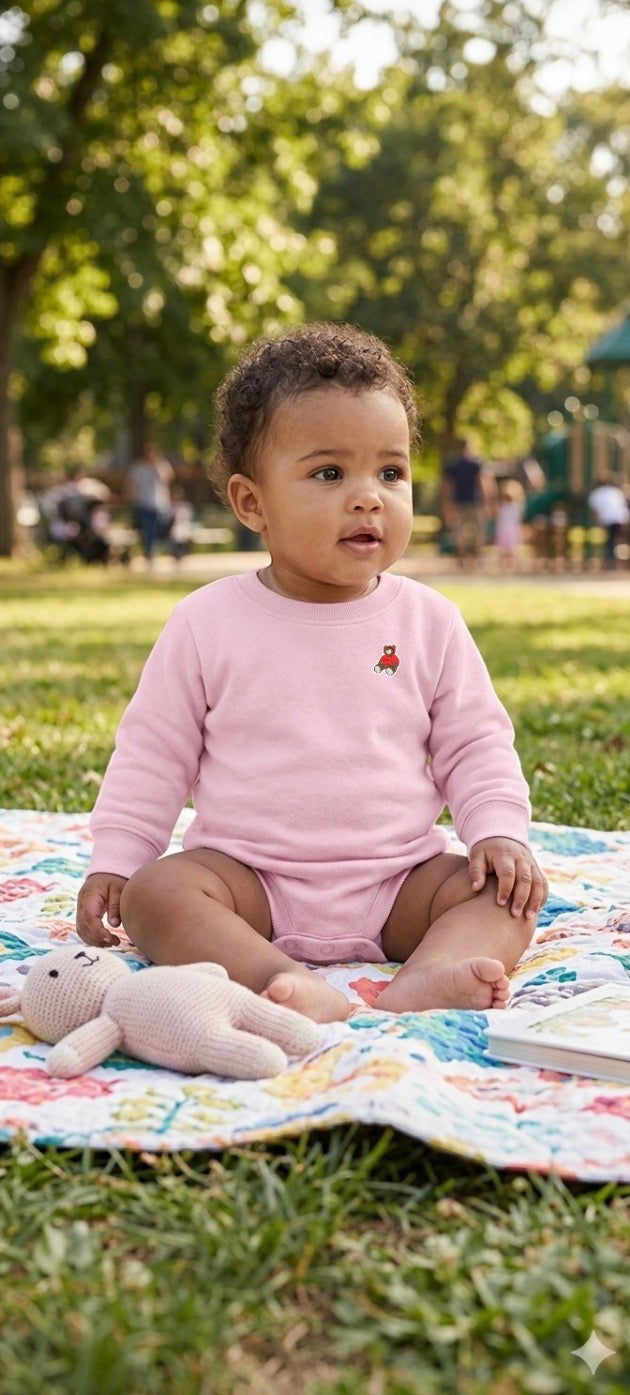 Infant Long Sleeve Fleece Bodysuit