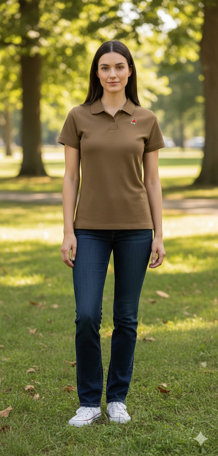 WOMEN’S PIQUE POLO