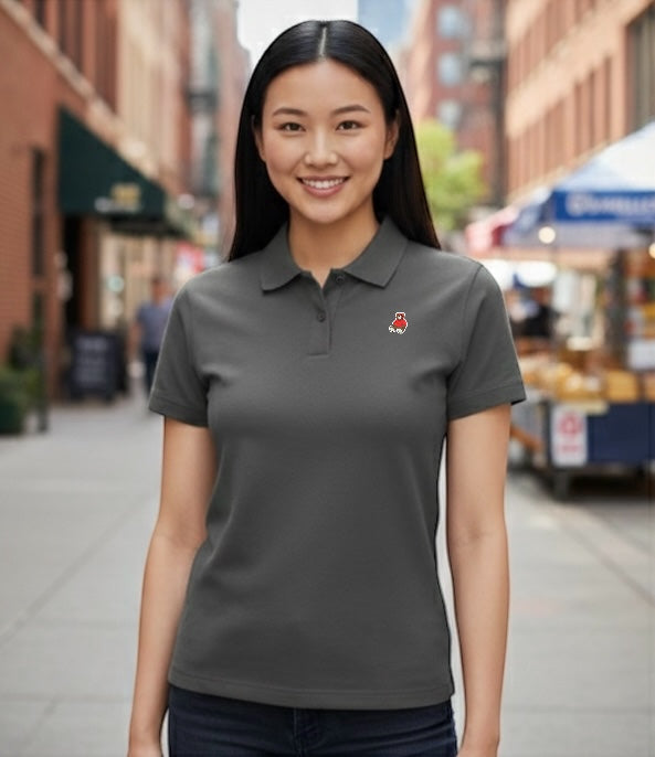 WOMEN’S PIQUE POLO