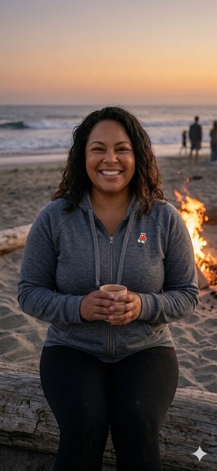 Women’s Cali Wave Wash Zip Hoodie