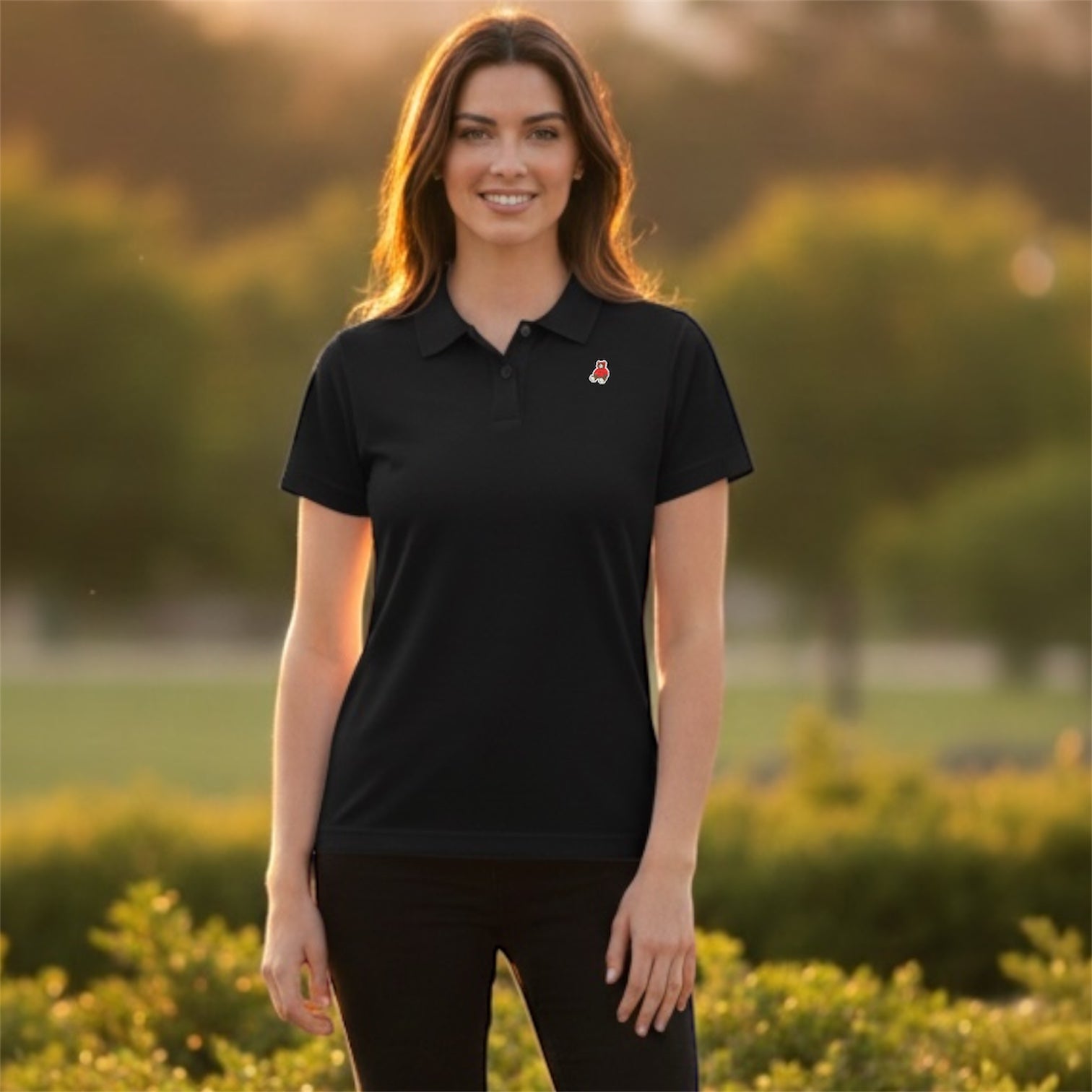 WOMEN’S PIQUE POLO
