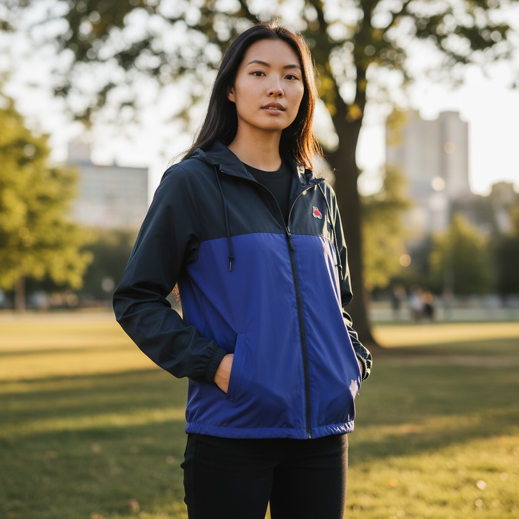 Lightweight Windbreaker Jacket