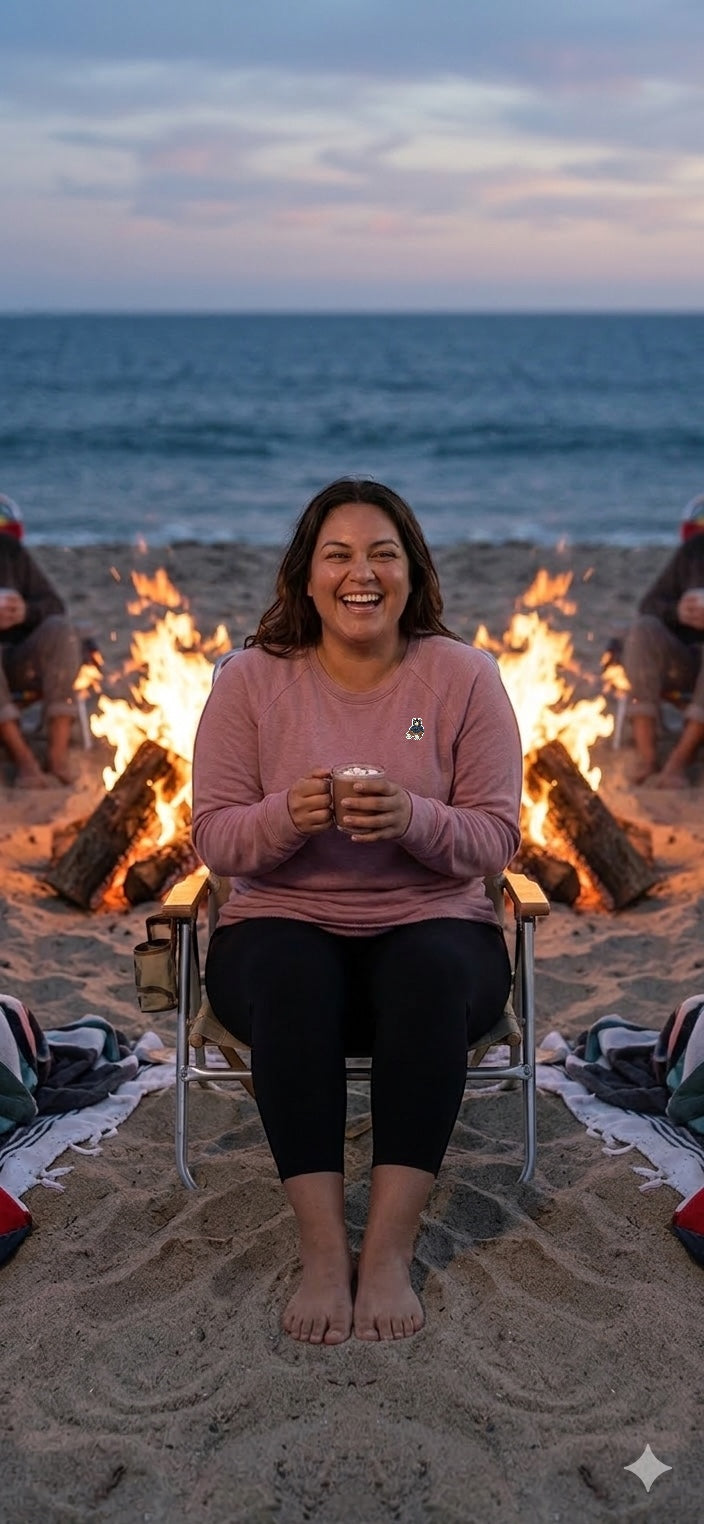Women’s Cali Wave Wash Crewneck