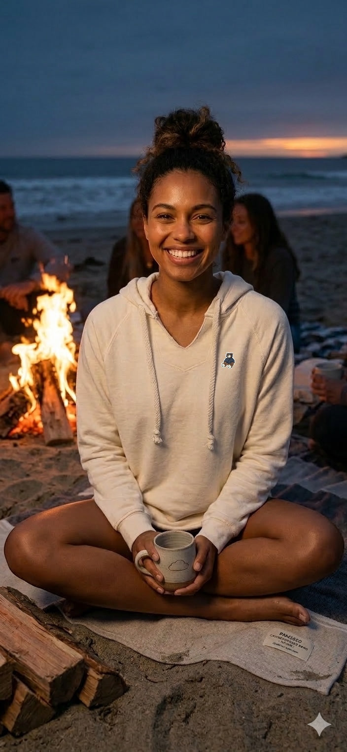 Women's Cali Wave Wash Hooded Pullover