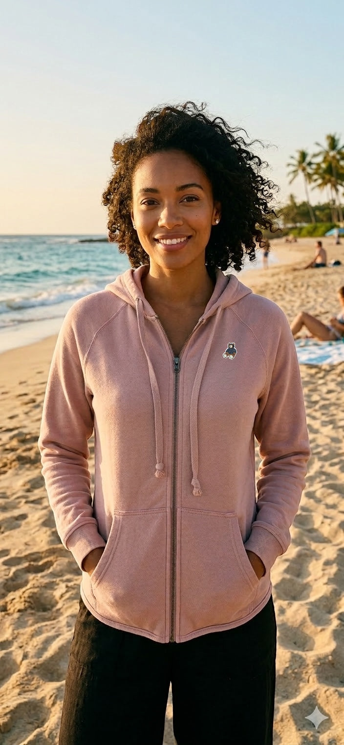 Women’s Cali Wave Wash Zip Hoodie