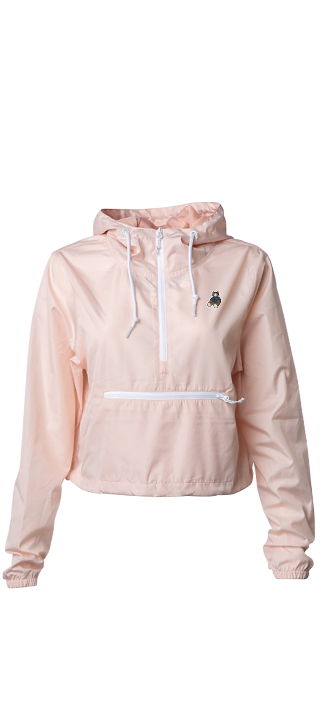WOMEN'S LIGHTWEIGHT CROP WINDBREAKER