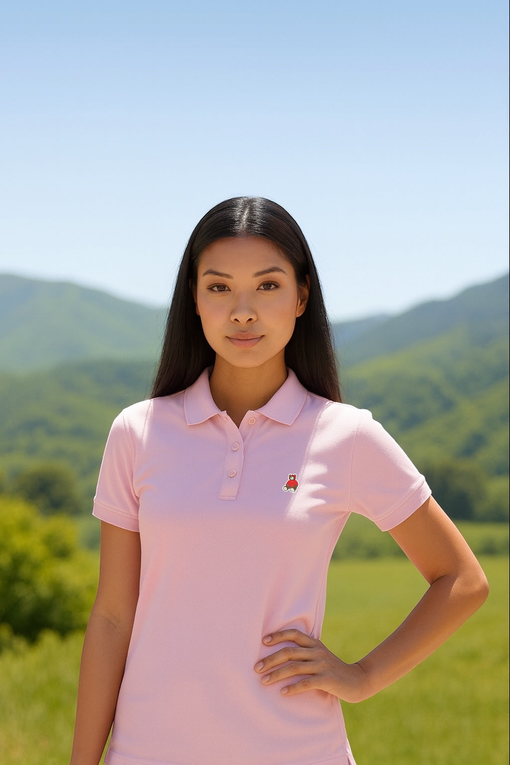 WOMEN’S PIQUE POLO