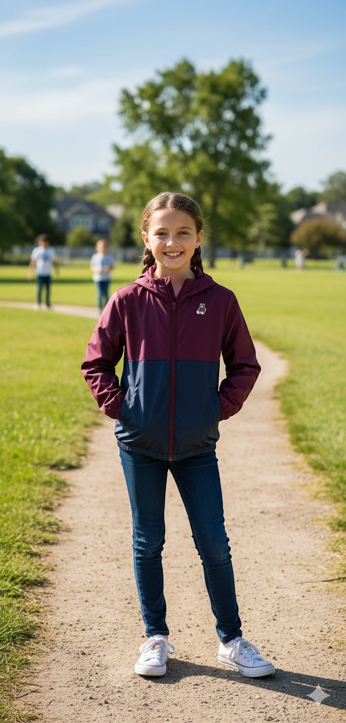 Youth Lightweight Windbreaker Jacket